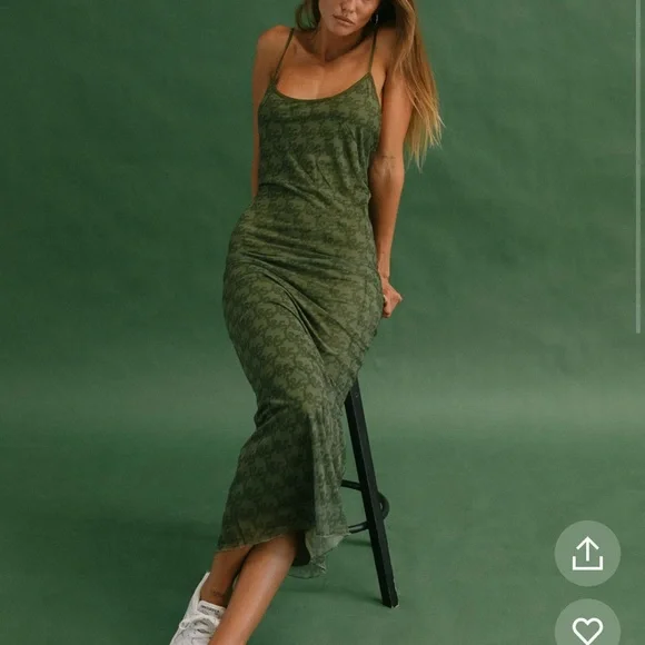 Princess Polly | Dresses | Jagger Stone Green Demi Maxi Dress 2 | Poshmark